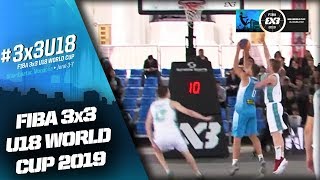 Әлем Кубогы 3х3 U18 2019 - ұлдар (Қазақстан - Украина)
